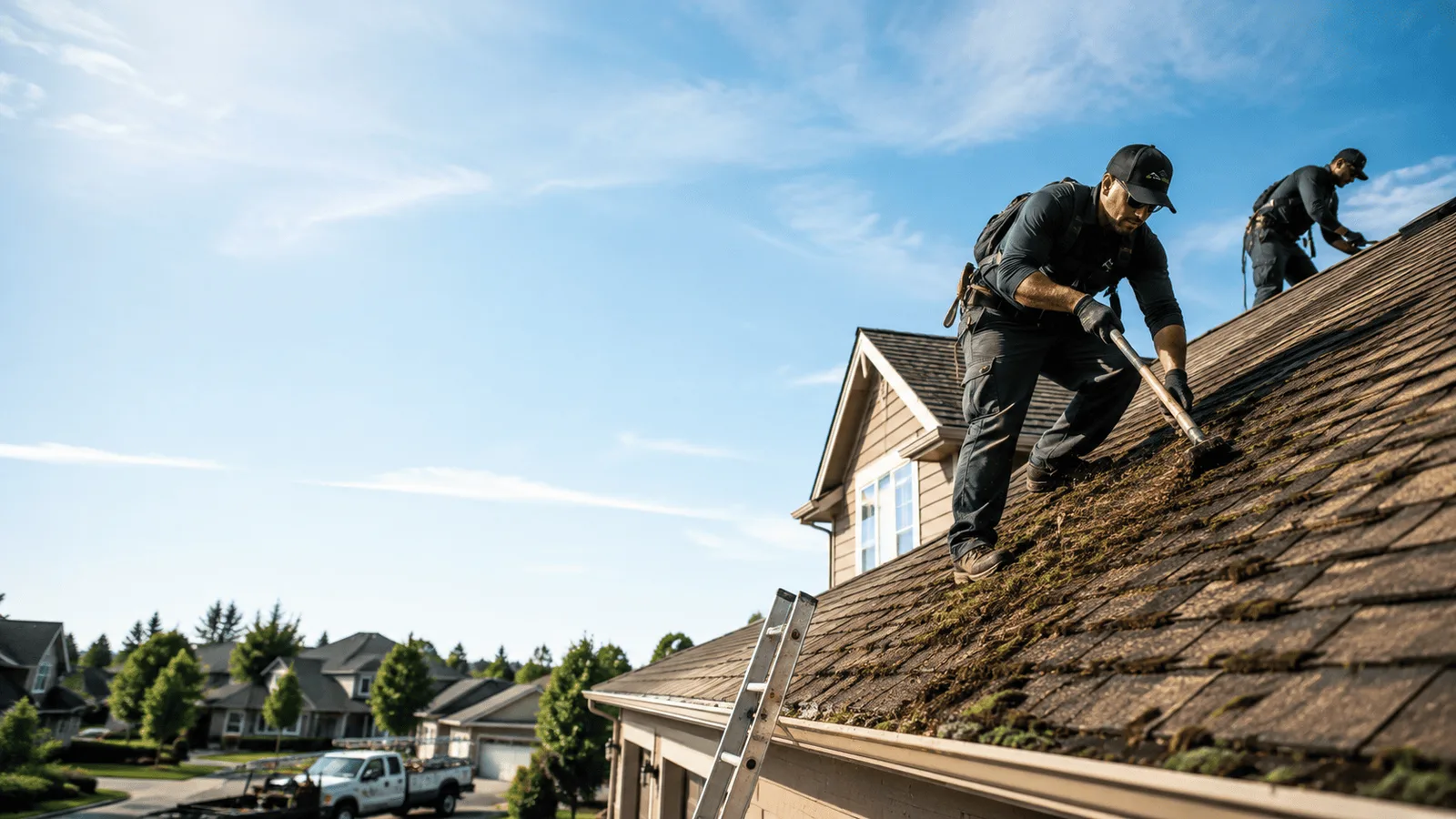 Roof Moss Removal in Flora, LA near me